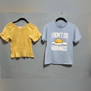 btween Blue 'I Don't Do Mornings' Graphic Tee